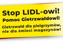 Stop Lidlowi, pomoc Gietrzwałdowi – o co chodzi w proteście i co znajdziemy na stronie stoplidl.pl?