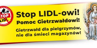 Stop Lidlowi, pomoc Gietrzwałdowi – o co chodzi w proteście i co znajdziemy na stronie stoplidl.pl?