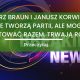 Grzegorz Braun i Janusz Korwin Mikke nie tworza partii ale moga wystartowac razem. Trwaja rozmowy 80x80