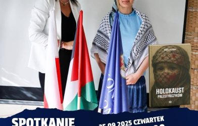 Spotkanie z Agnieszką Piwar w Kole relacja o Palestynie